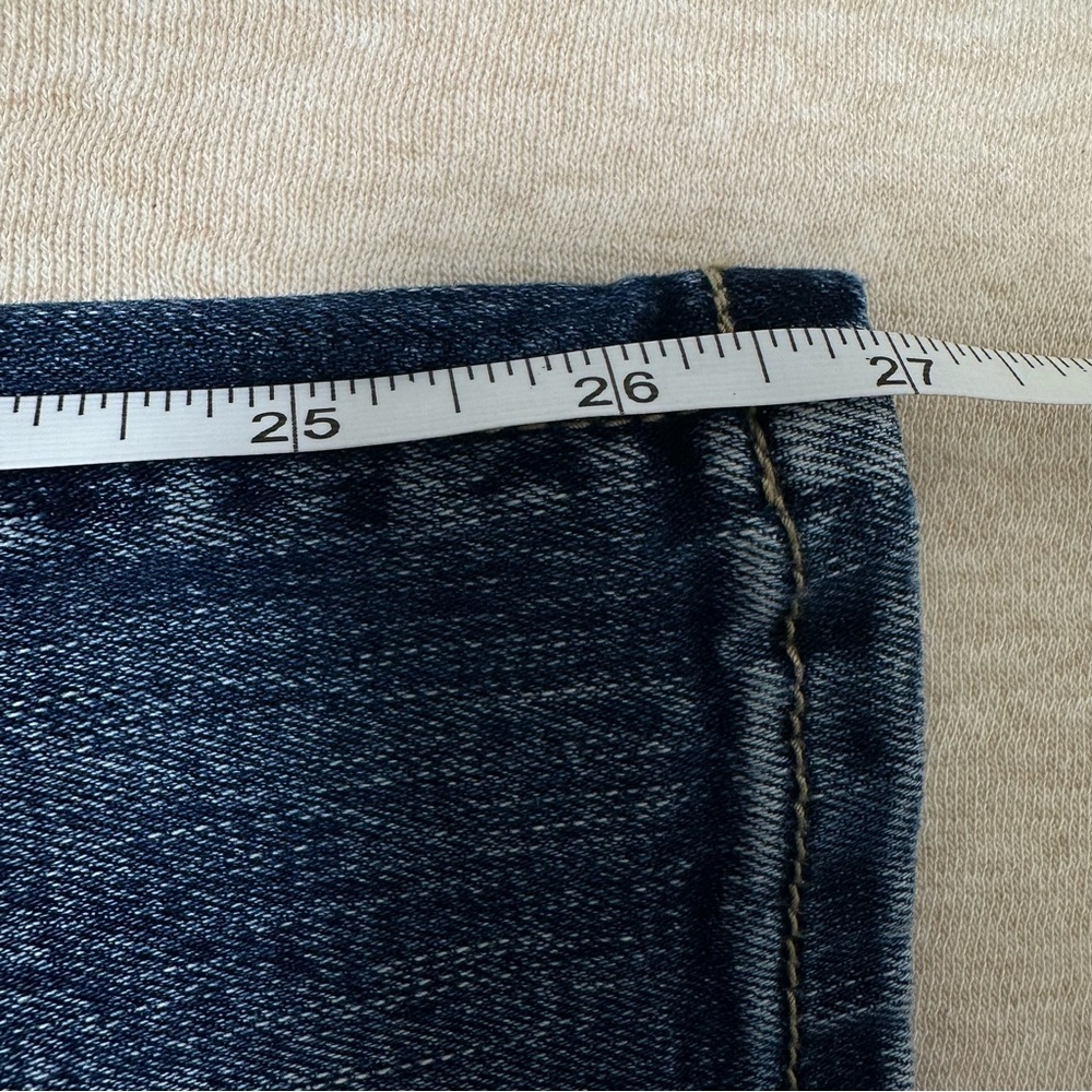 BKE Women’s Blue Cotton Curvy Fit High Rise Skinny Pants Jeans Size 30 - Picture 8 of 10